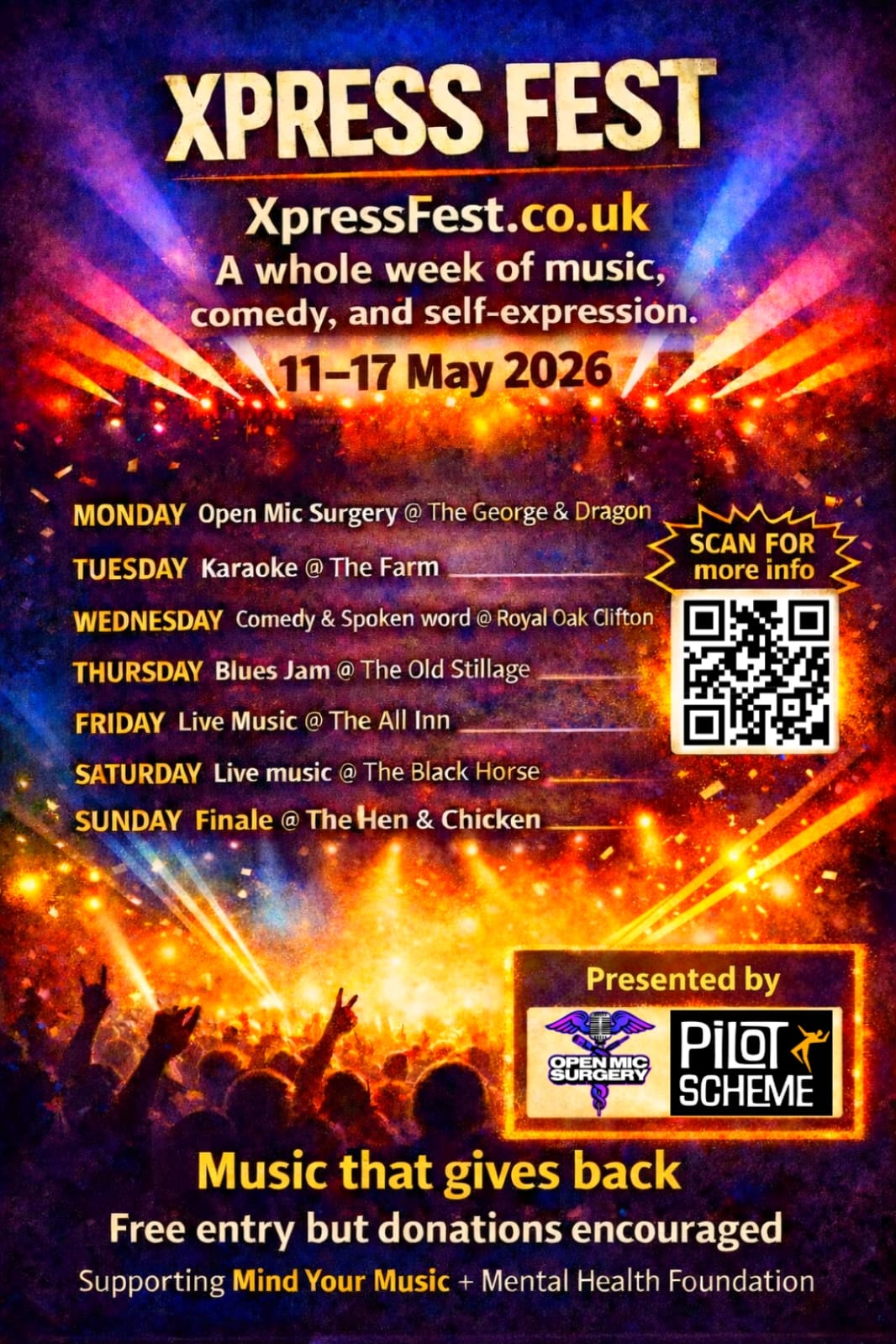 Xpress Fest official poster